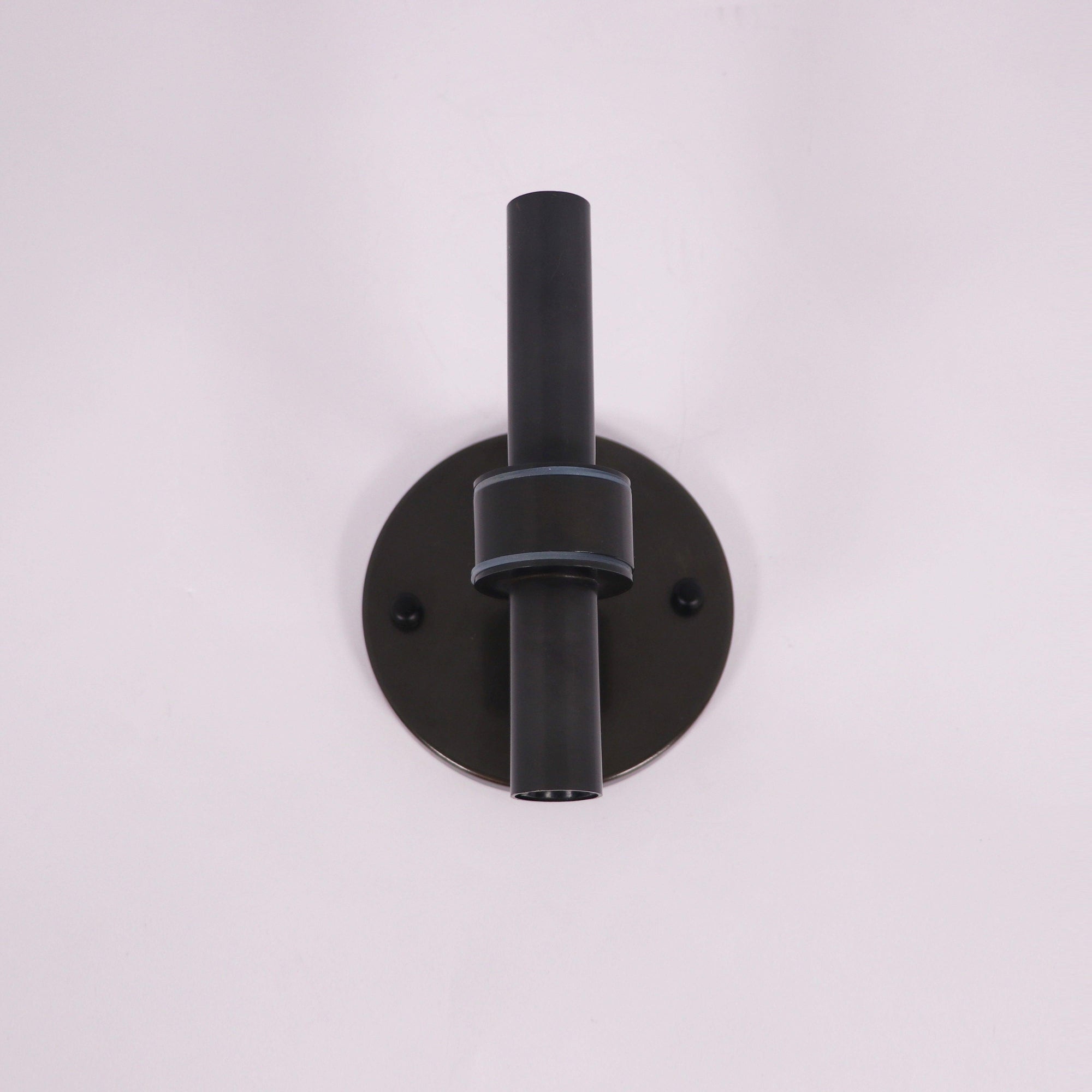 Round White Glass Bedroom Wall Lamp - Lumpaz