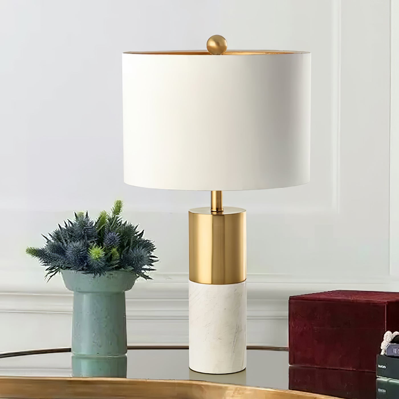 Cairo Marble Table Lamp - Lumpaz