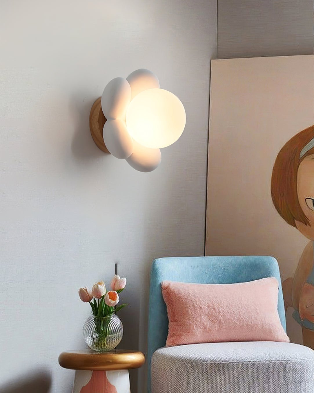 Bloom Flower Wall Lamp - Lumpaz