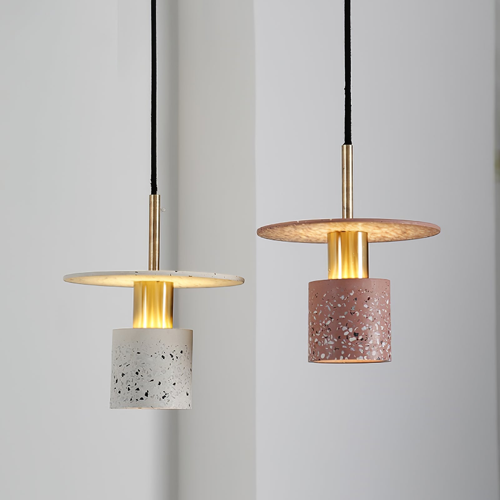 Terrazzo Drop Pendant Lamp - Lumpaz