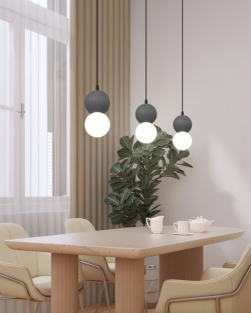 Ball Terrazzo Pendant Lamp - Lumpaz