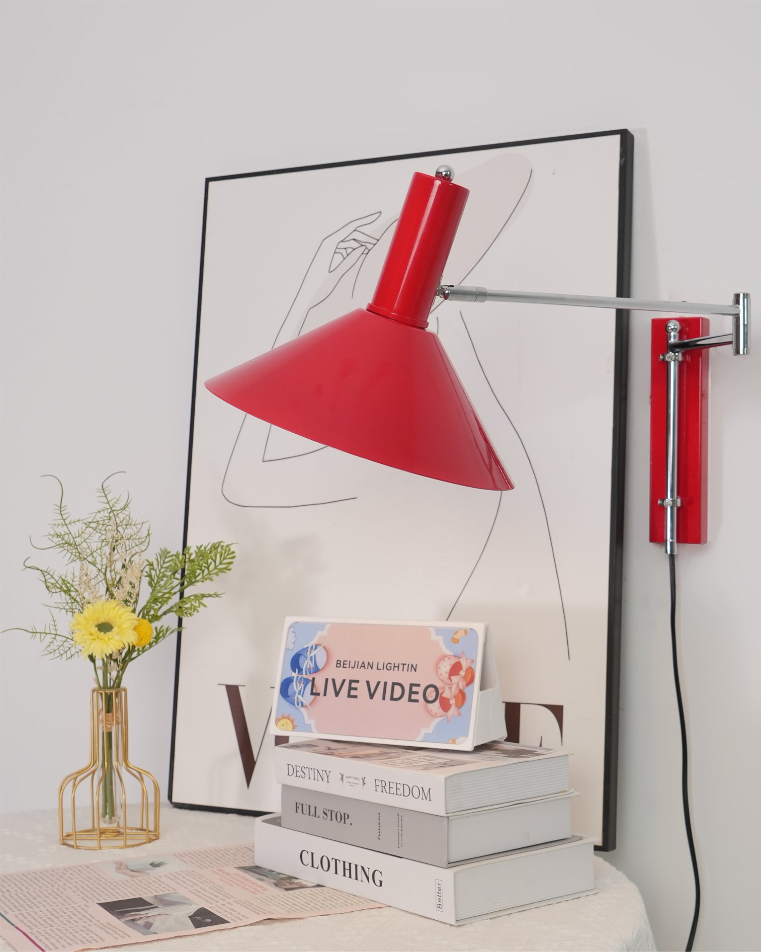 Anvia Plug In Wall Lamp - Lumpaz
