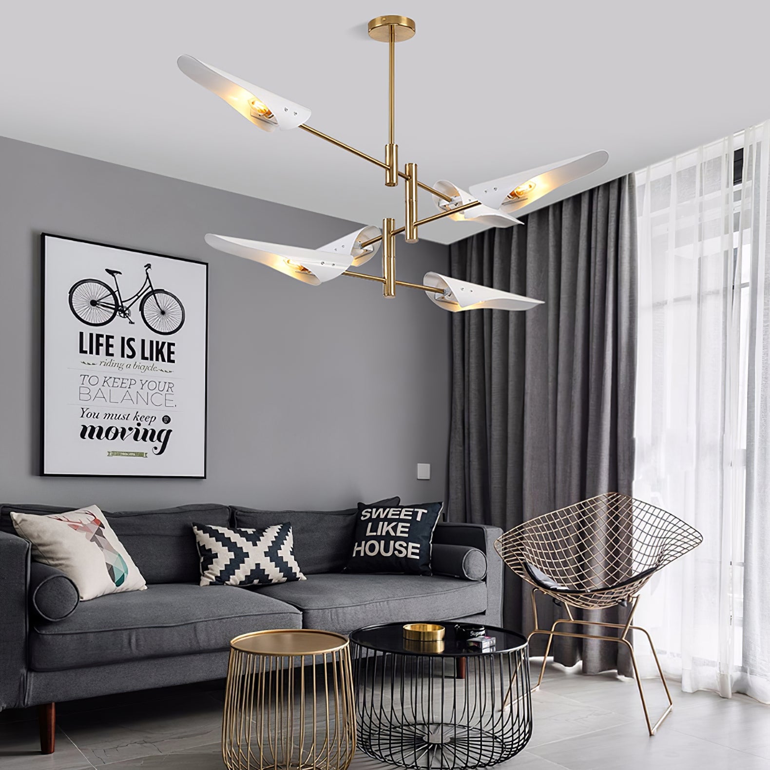 Abelon Chandelier - Lumpaz