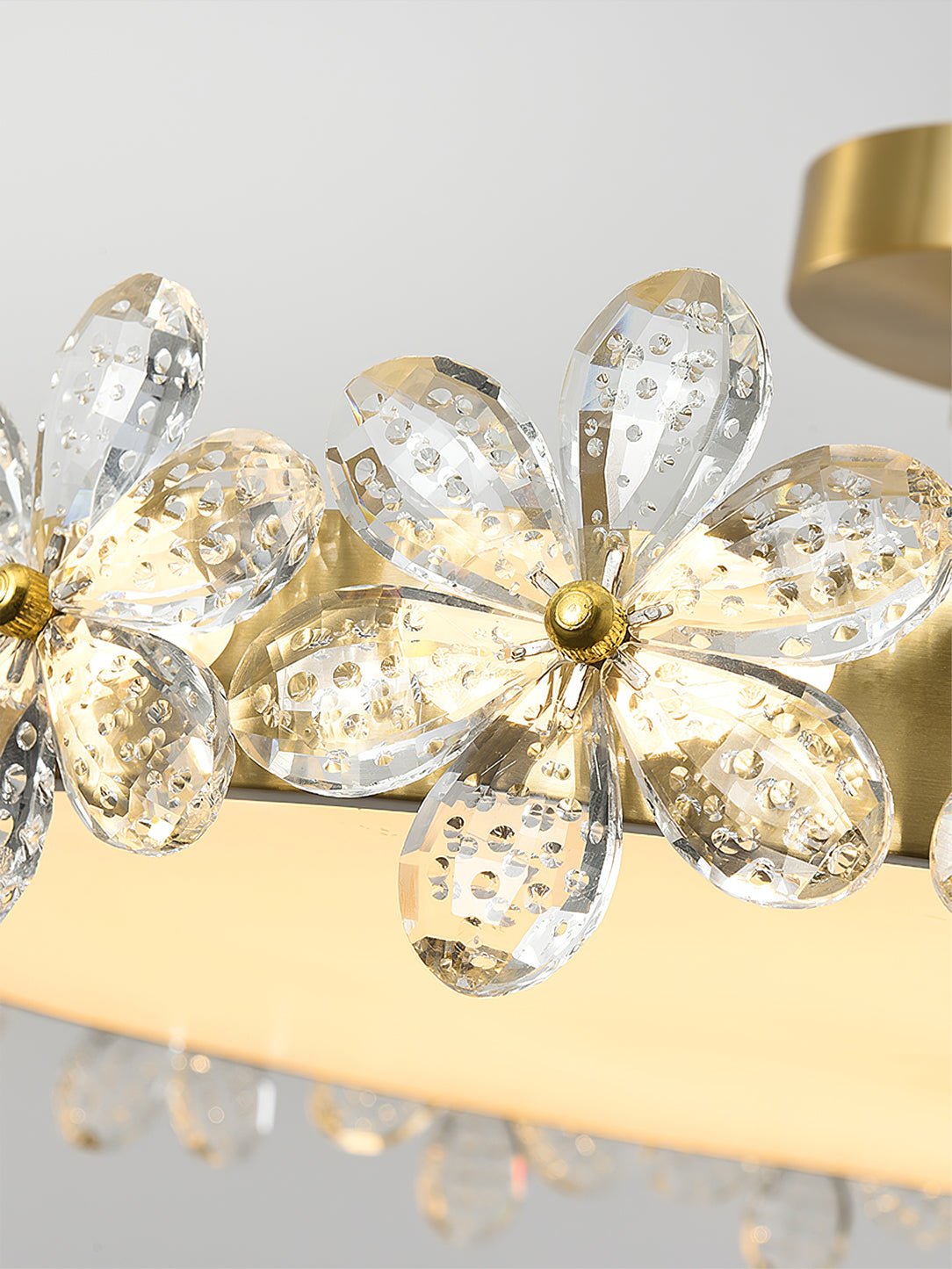 Petal Crystal Ceiling Lamp - Lumpaz