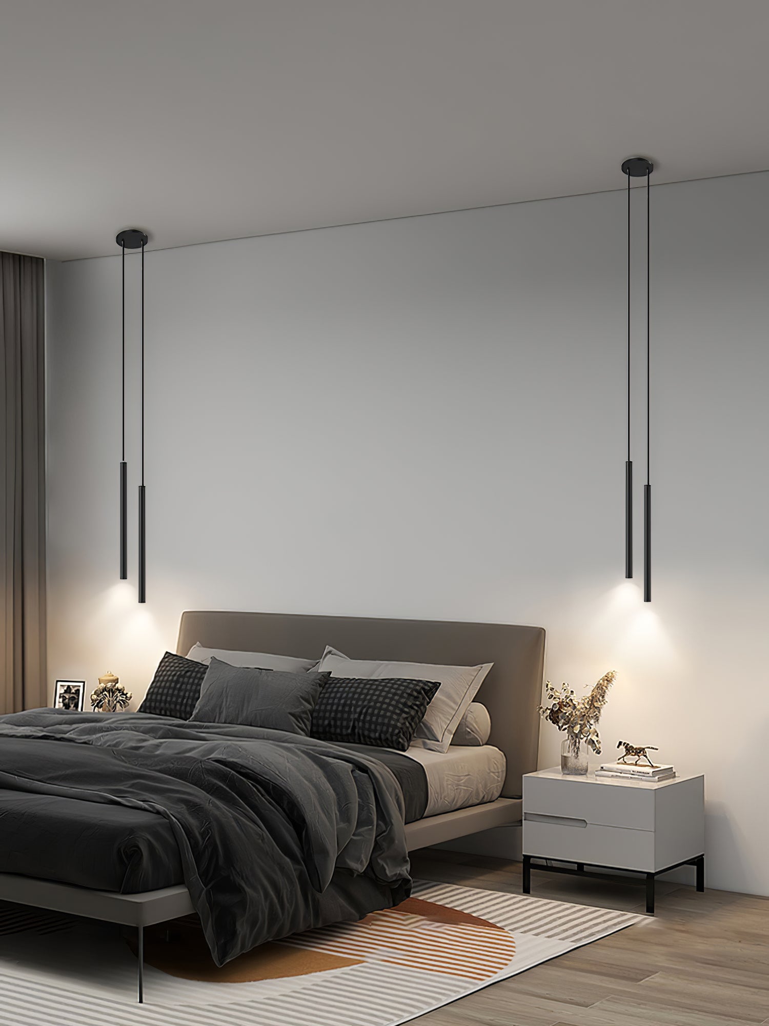 Long Linear Pendant Lamp - Lumpaz