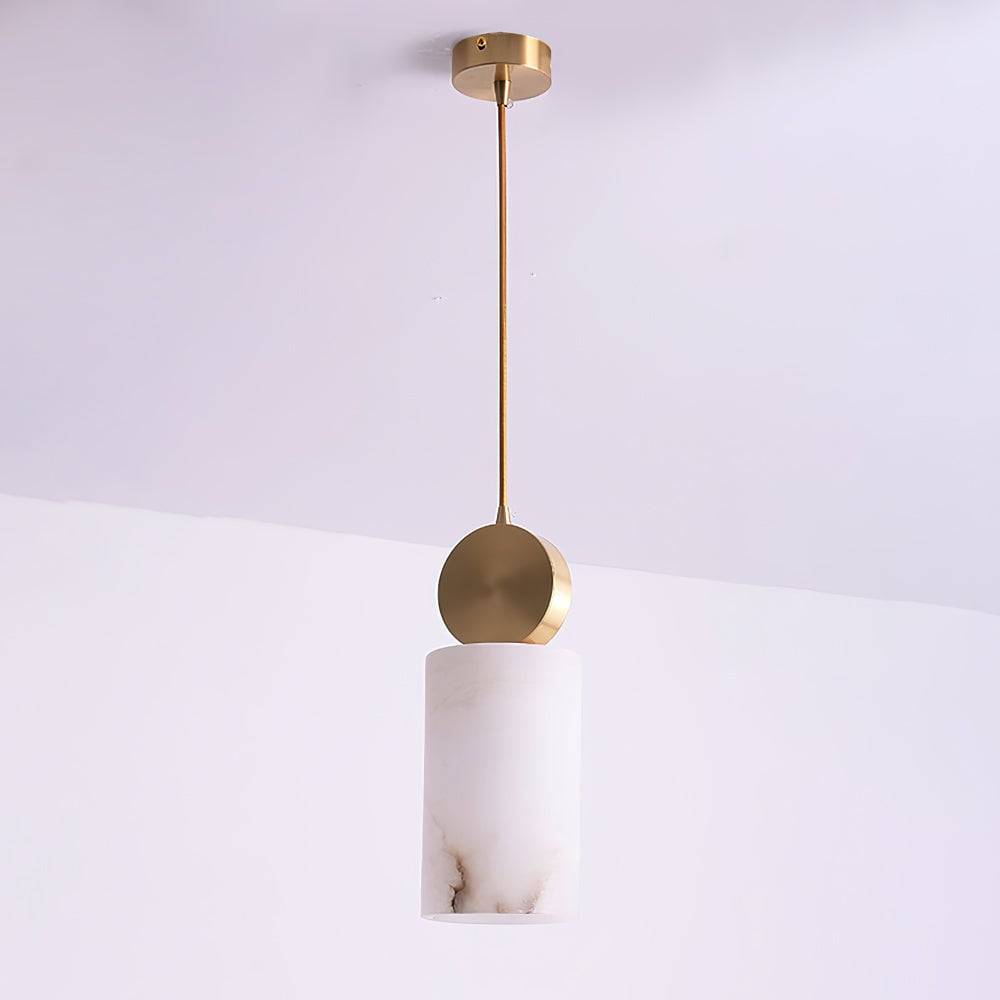 Etruscan Alabaster Pendant Light - Lumpaz