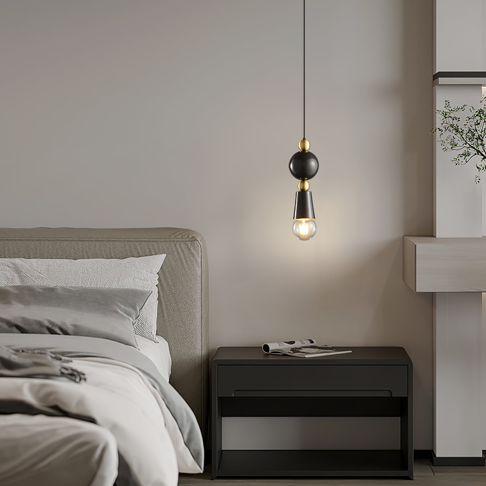 Spindle Pendant Lamp - Lumpaz