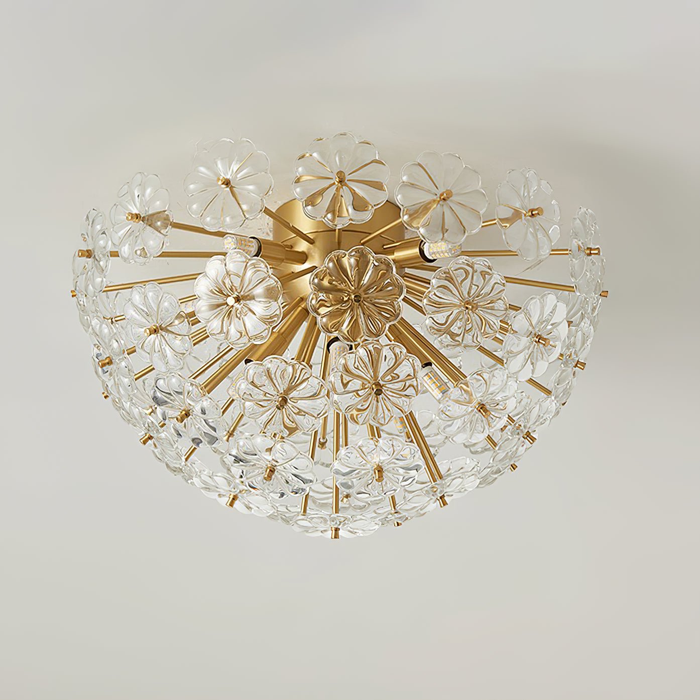 Lamina Crystal Ceiling Light - Lumpaz