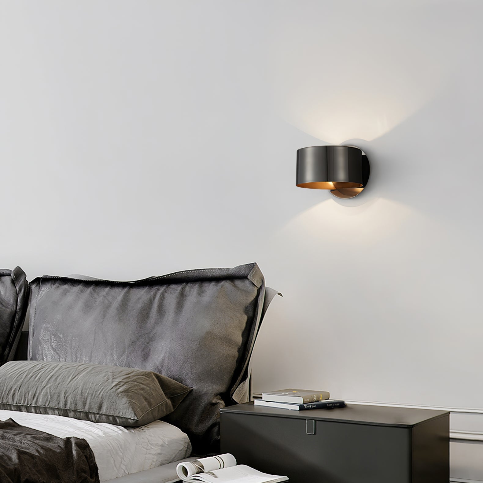 Brass Drum Wall Lamp - Lumpaz