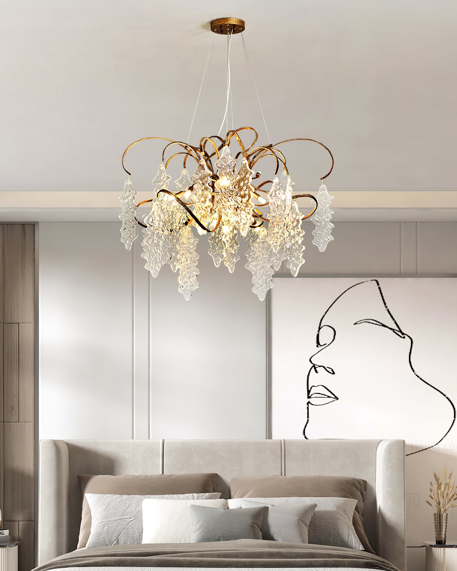 Niagara Round Chandelier - Lumpaz