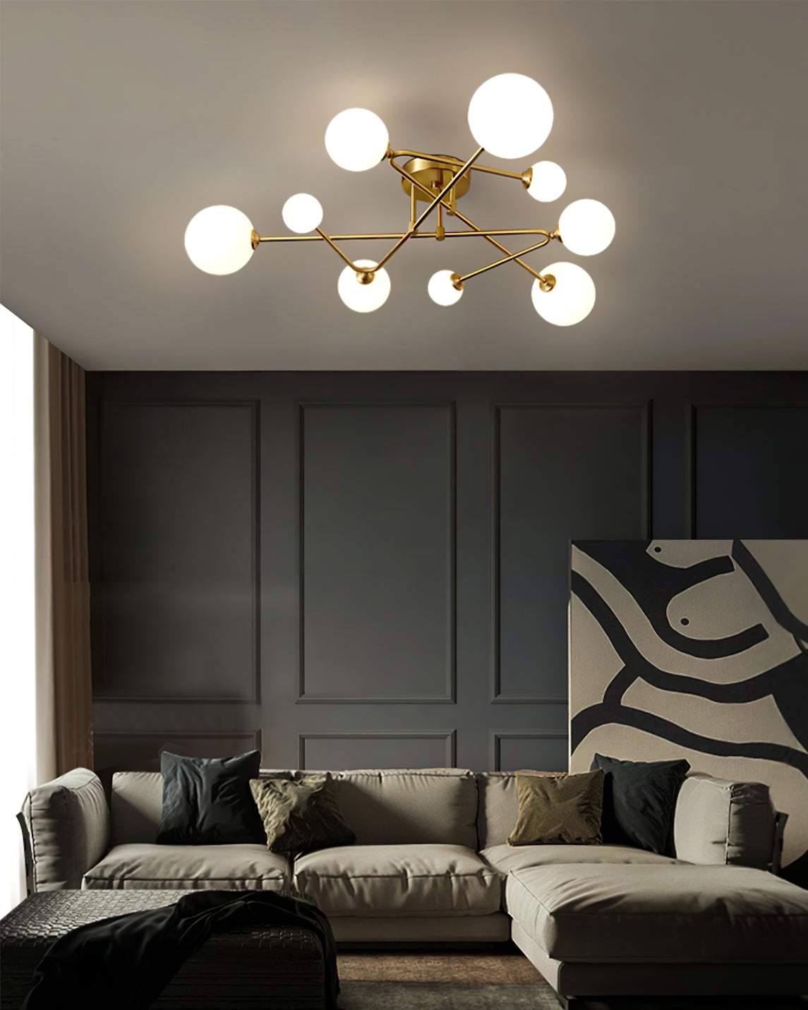 Sputnik Ceiling Lamp - Lumpaz