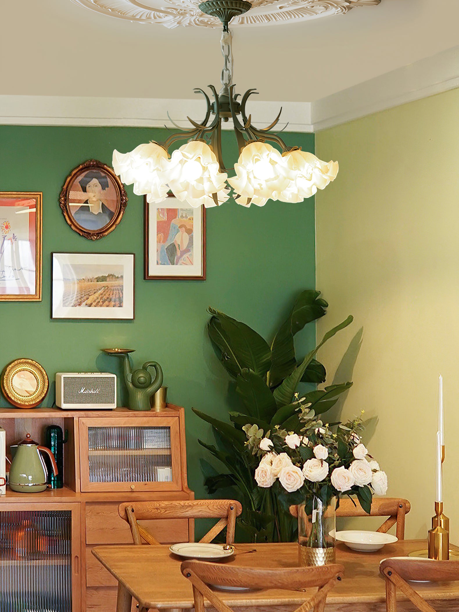 Tole Chandelier - Lumpaz
