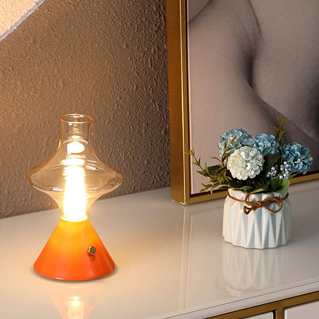 Theater Built-in Battery Table Lamp - Lumpaz