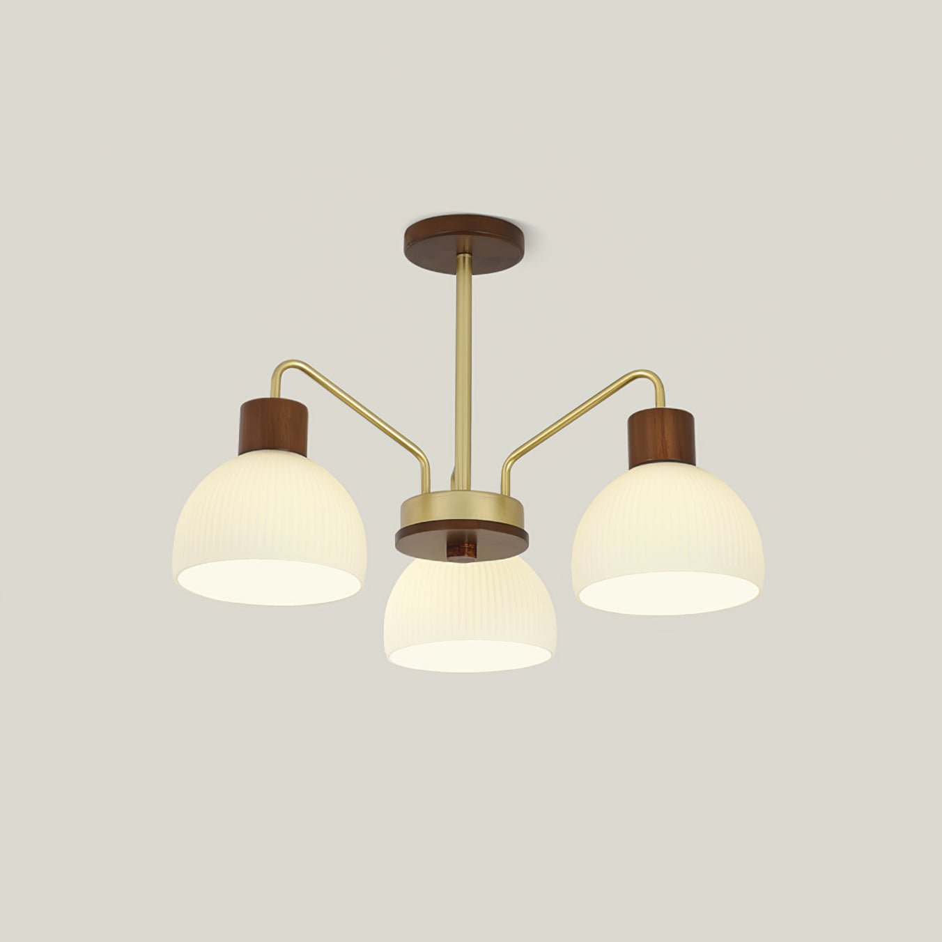Ribbed Chandelier - Lumpaz