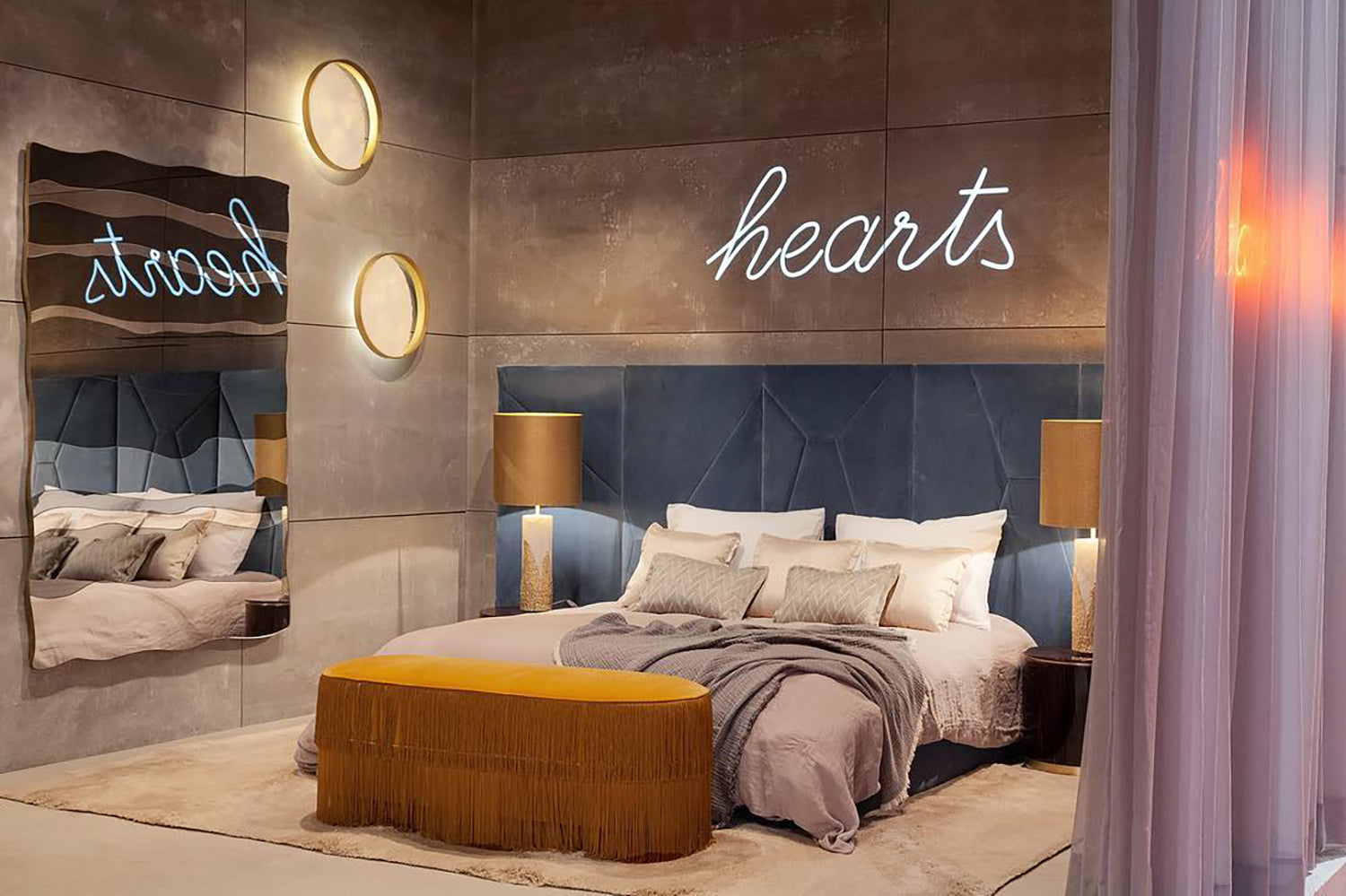 Eclipse Marble Wall Lamp - Lumpaz