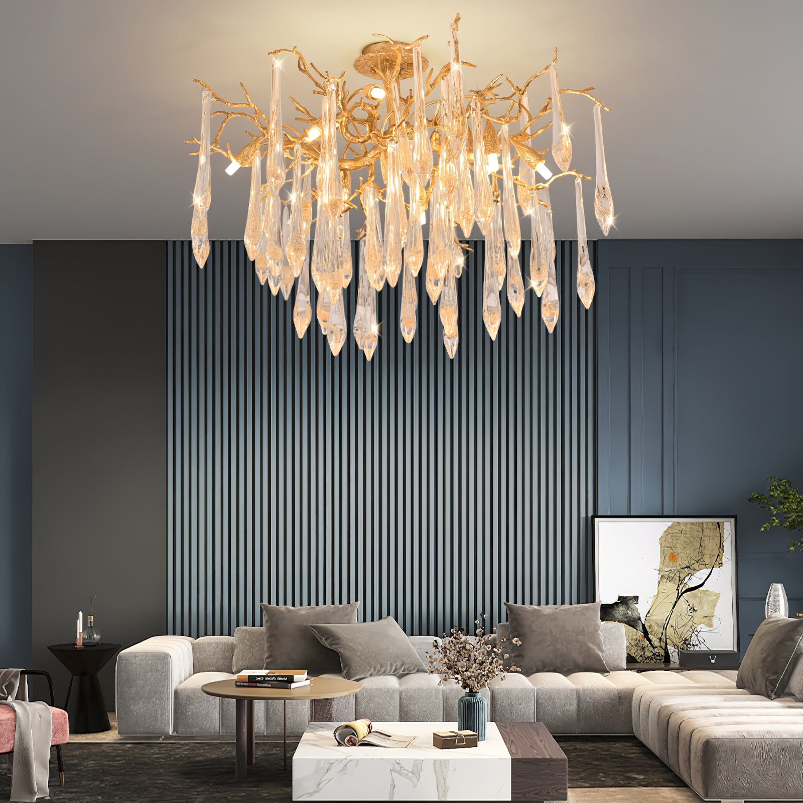 Glamour Glaze Chandelier - Lumpaz