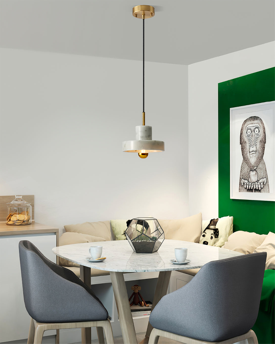 Stone Pendant Lamp - Lumpaz