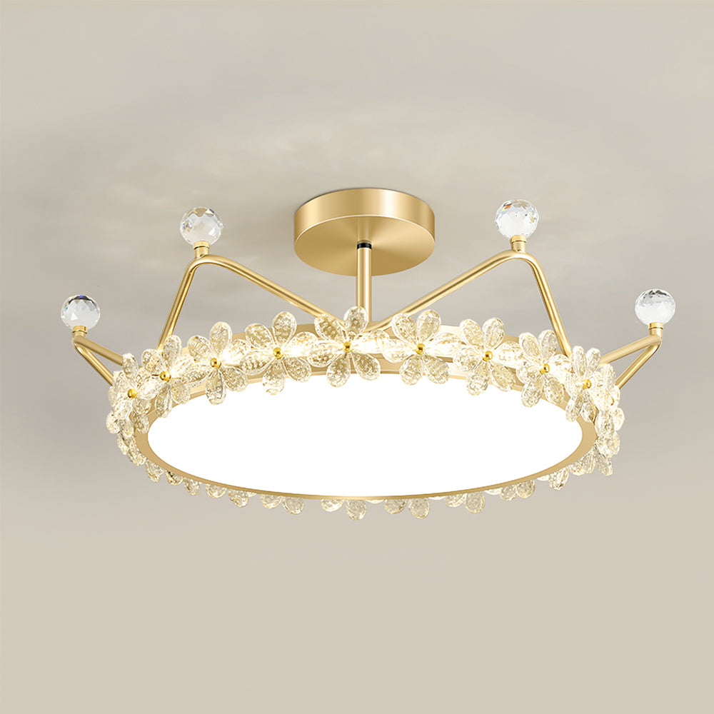 Petal Crown Ceiling Lamp - Lumpaz