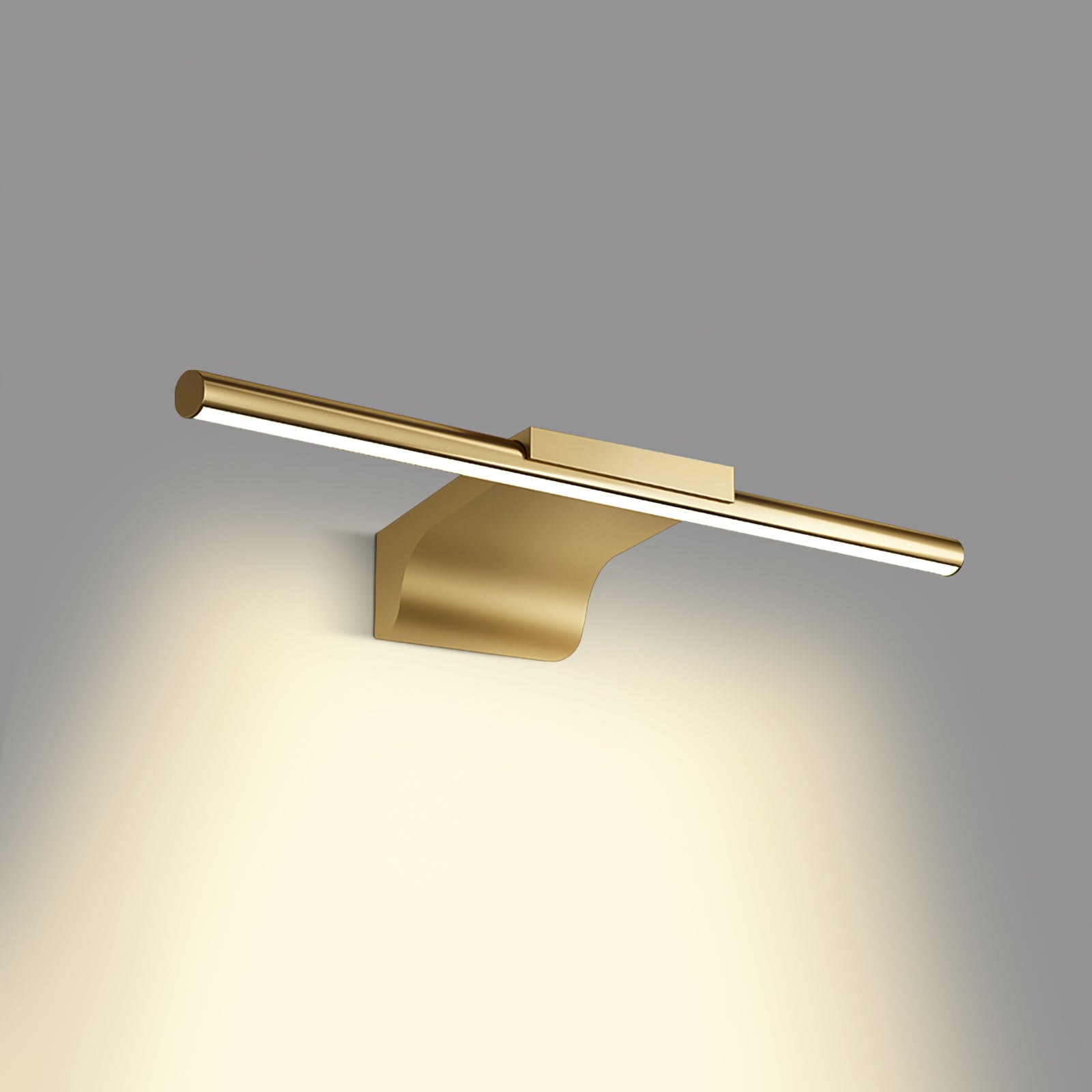Metallic Streamlined Wall Lamp - Lumpaz
