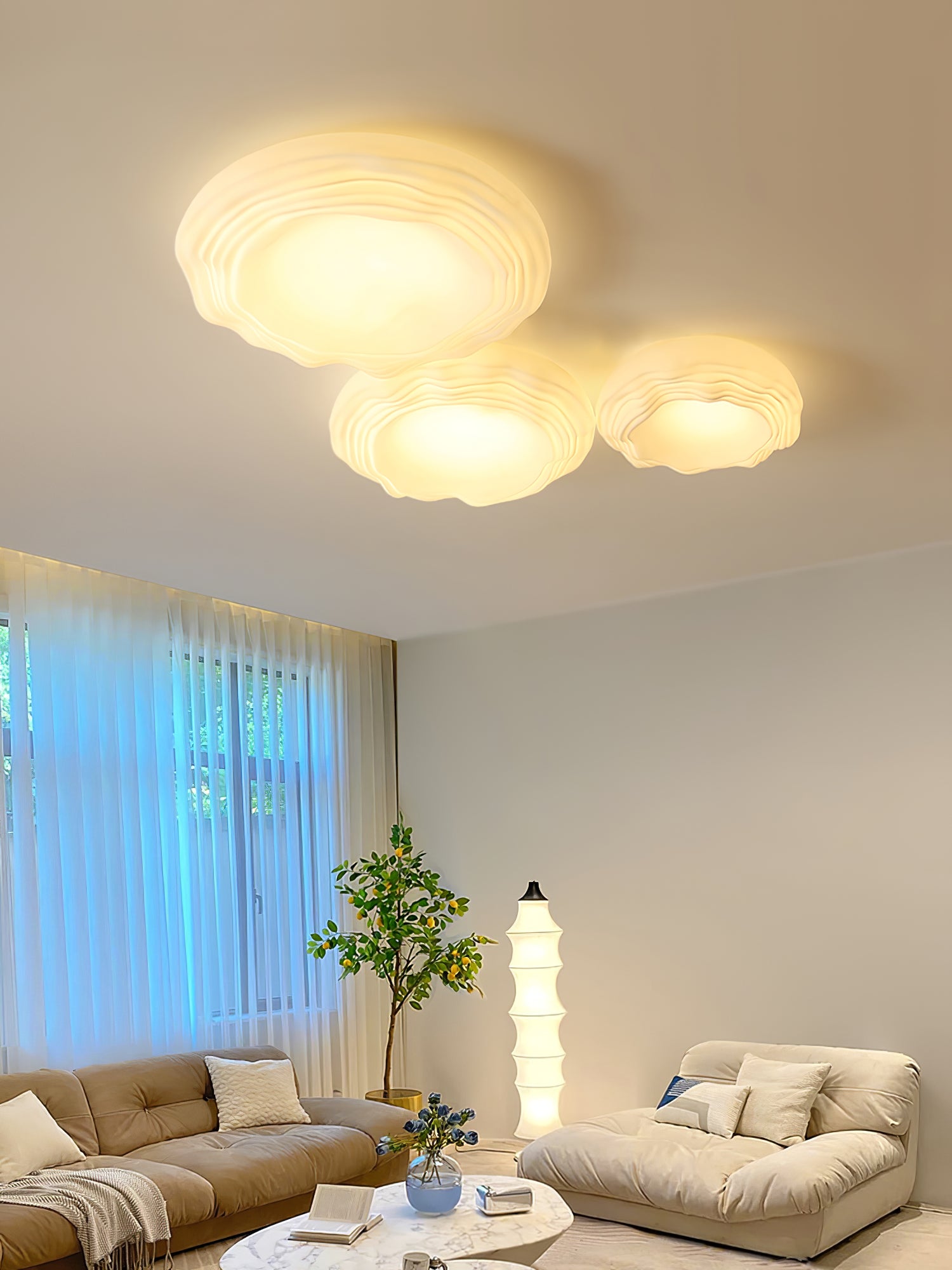 Wave LED Ceiling Lamp - Lumpaz