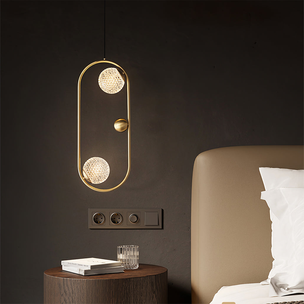 Jupiter Brass Pendant Lamp - Lumpaz