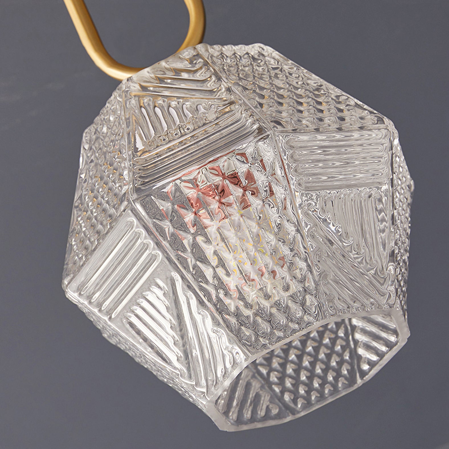 Diamond Cut Art Deco Ceiling Light - Lumpaz