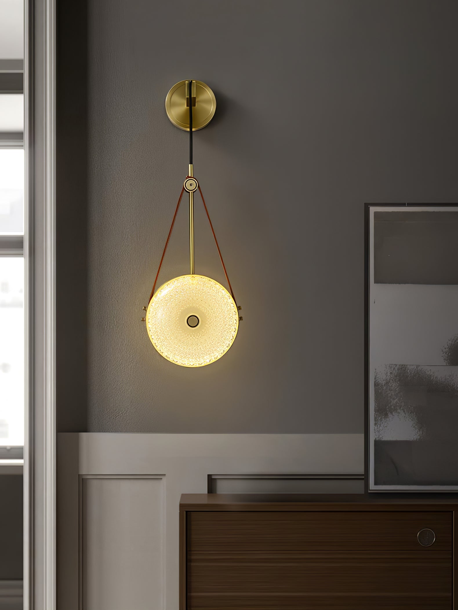 Clock Wall Lamp - Lumpaz