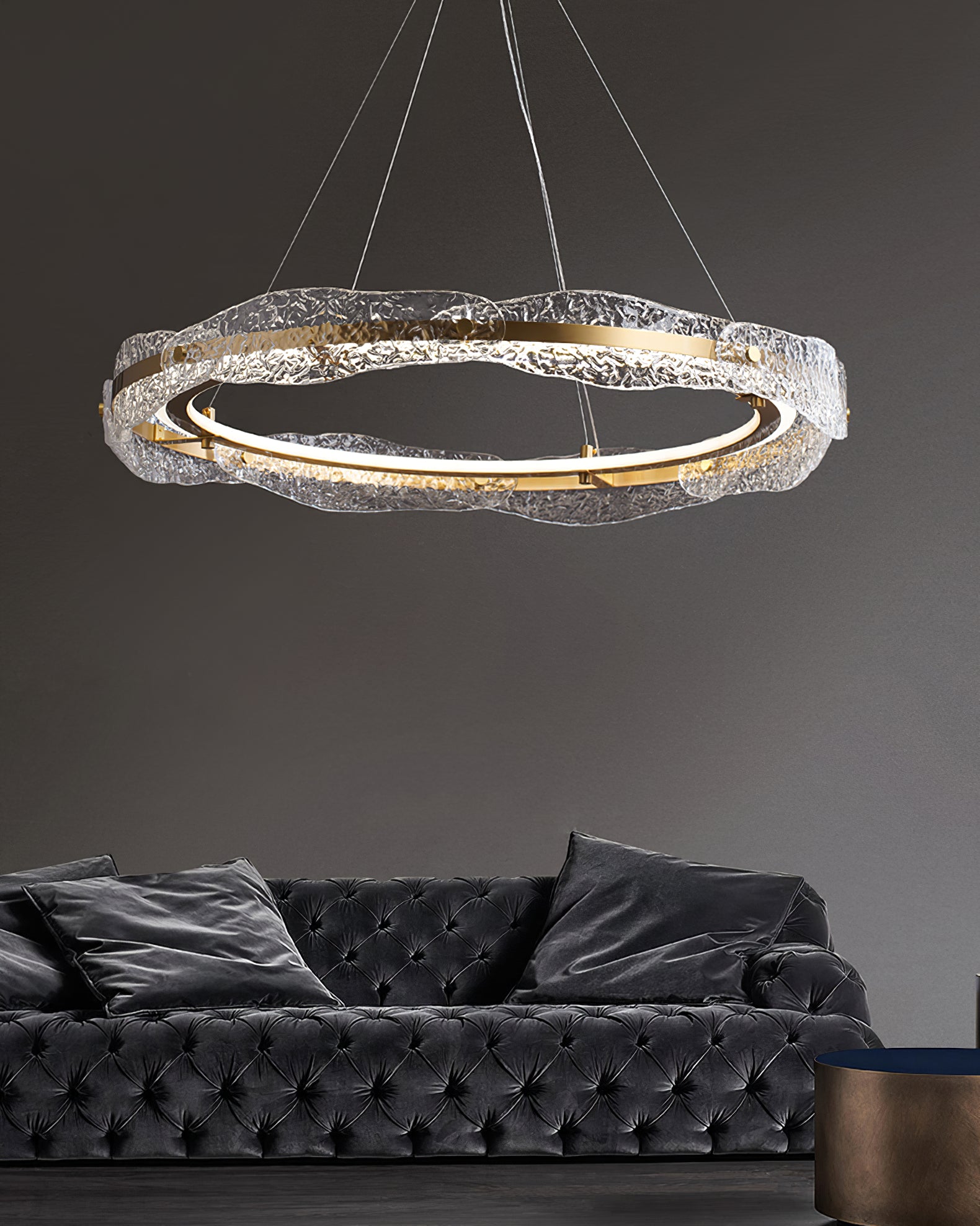 Water Ripple Chandelier - Lumpaz