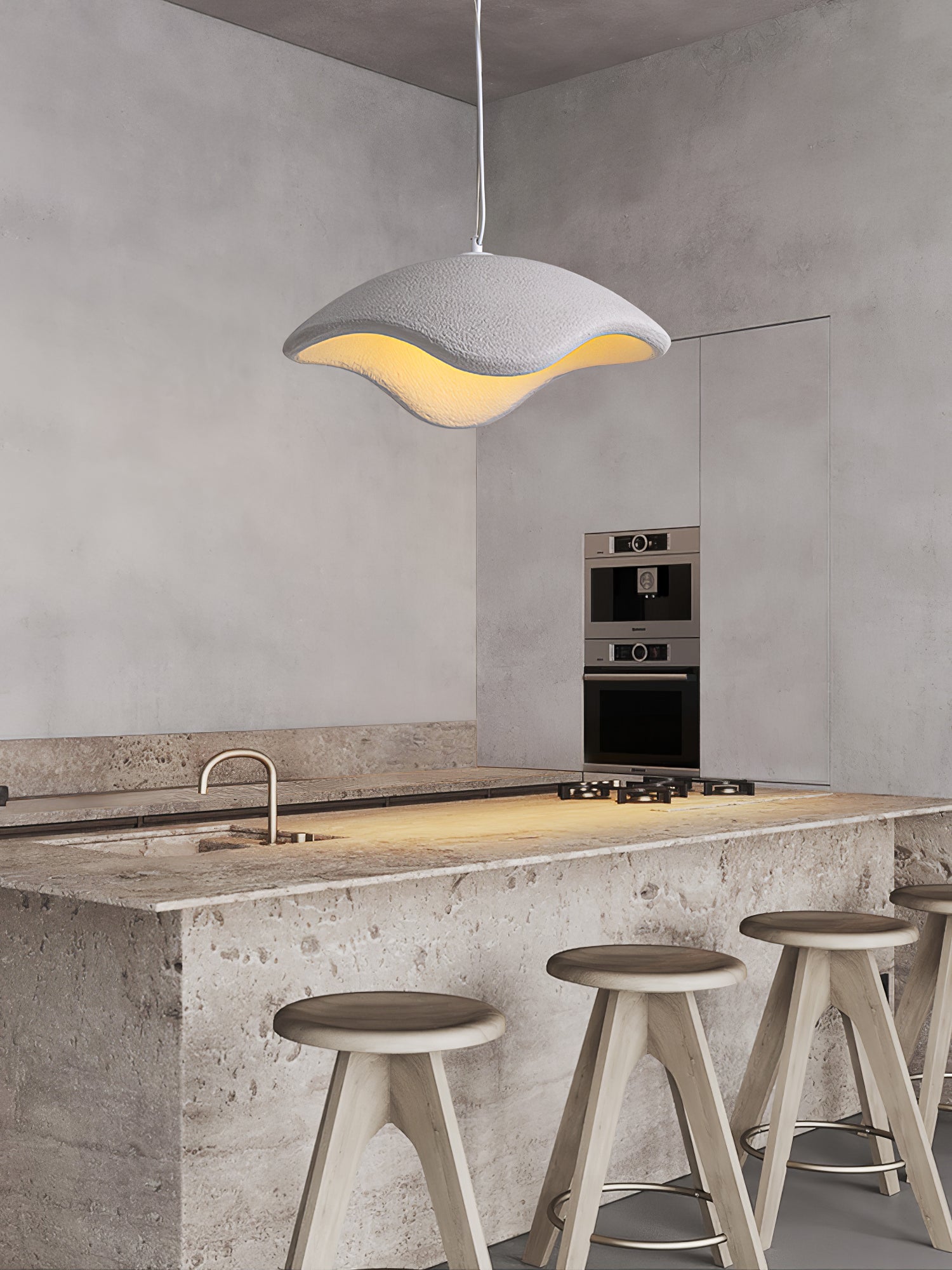 Wabi Sabi Resin Pendant Lamp - Lumpaz