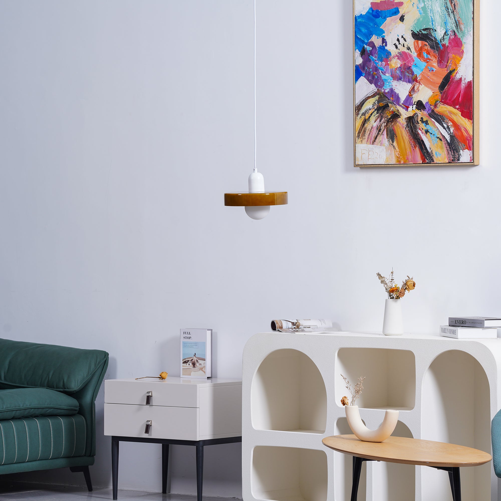 Disc Orb Pendant Lamp - Lumpaz