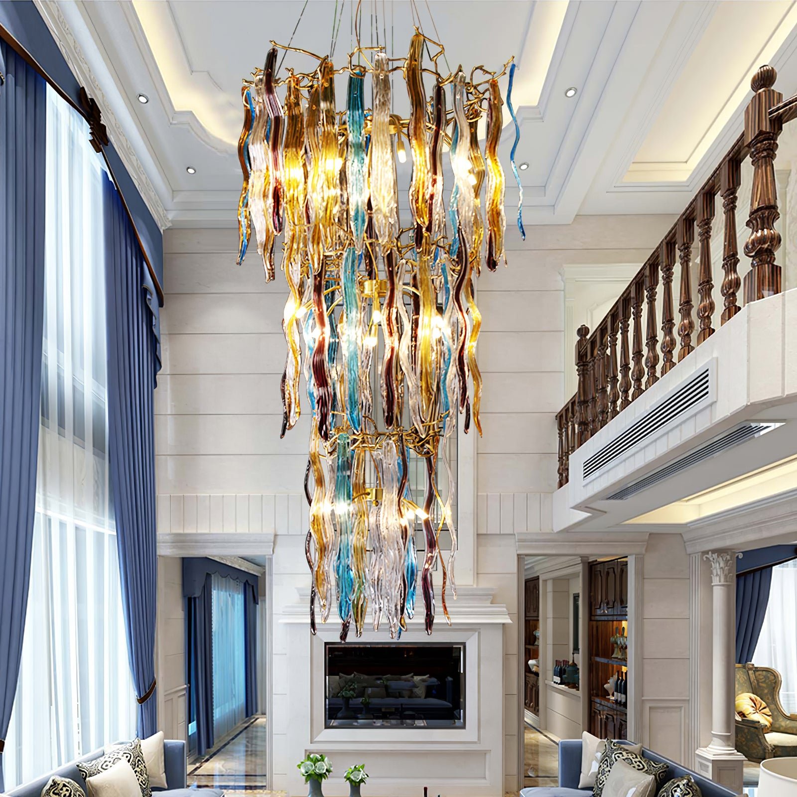 Waterfall Chandelier - Lumpaz