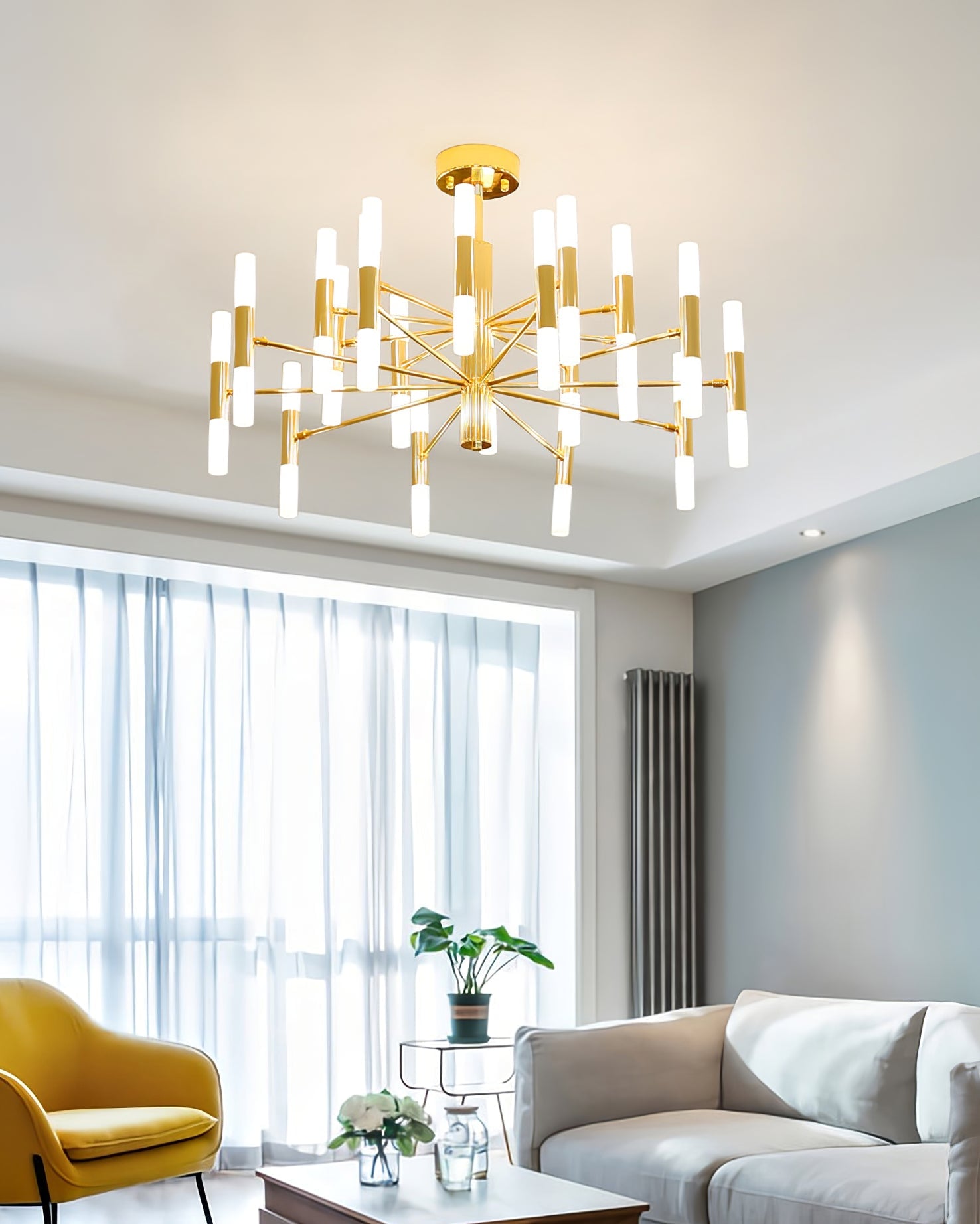 Tube Chandelier - Lumpaz