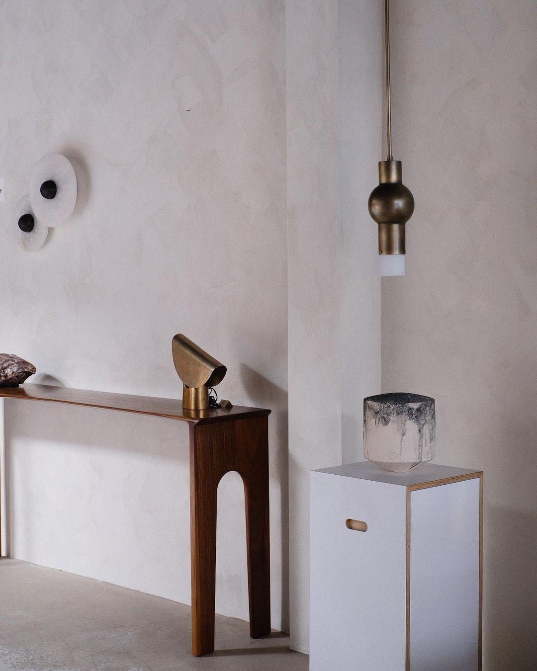 Round Alabaster Combination Wall Lamp - Lumpaz