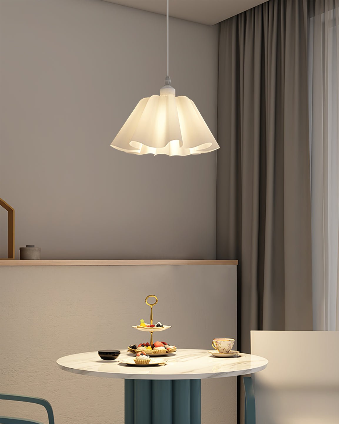 Danish Pleated Pendant Lamp - Lumpaz