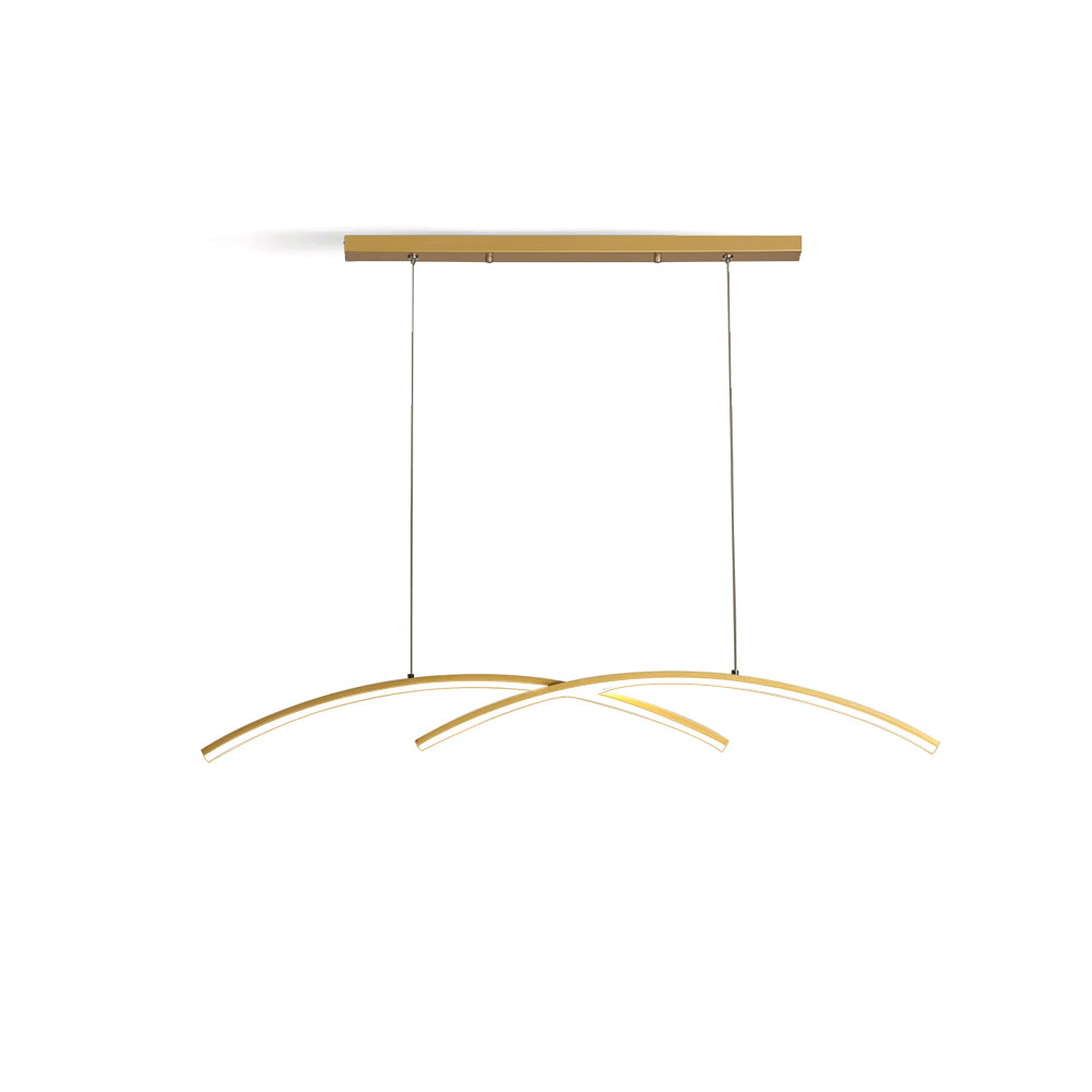 Oscillating Strip Island Chandelier - Lumpaz