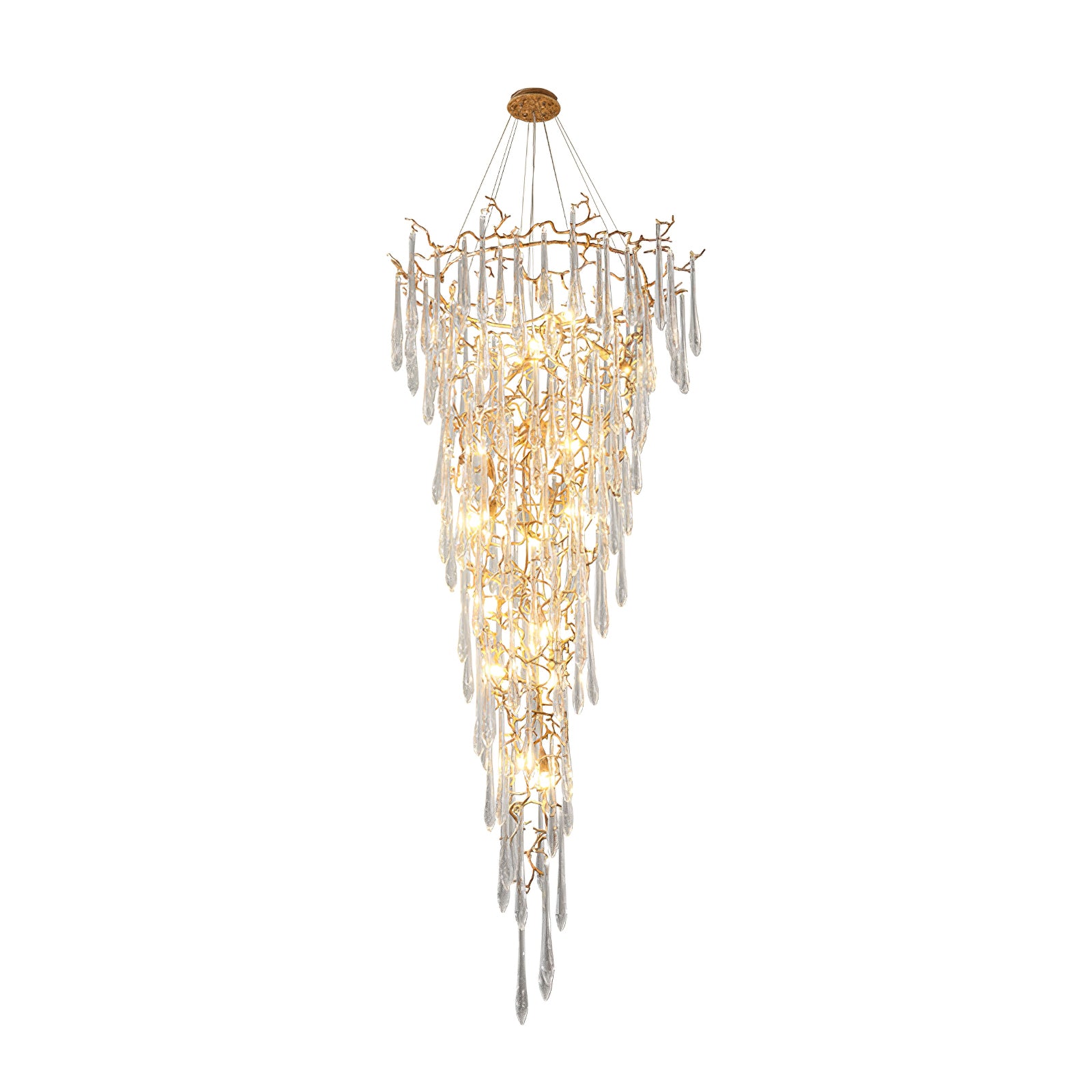 Aqua Parable Chandeliers - Lumpaz