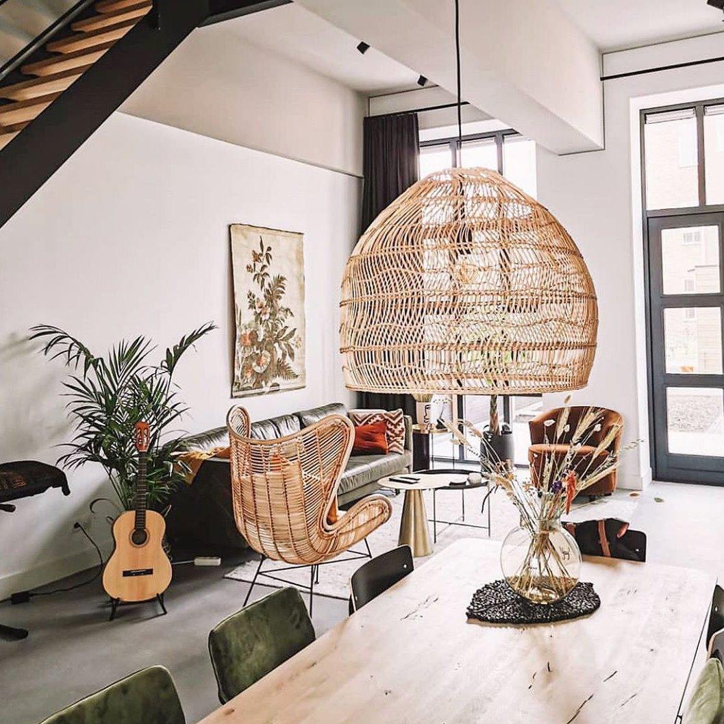 Wicker Pendant Lamp - Lumpaz