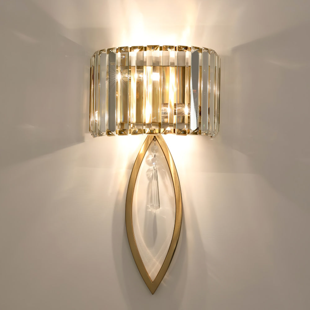Arc Prismatic Crystal Wall Lamp - Lumpaz
