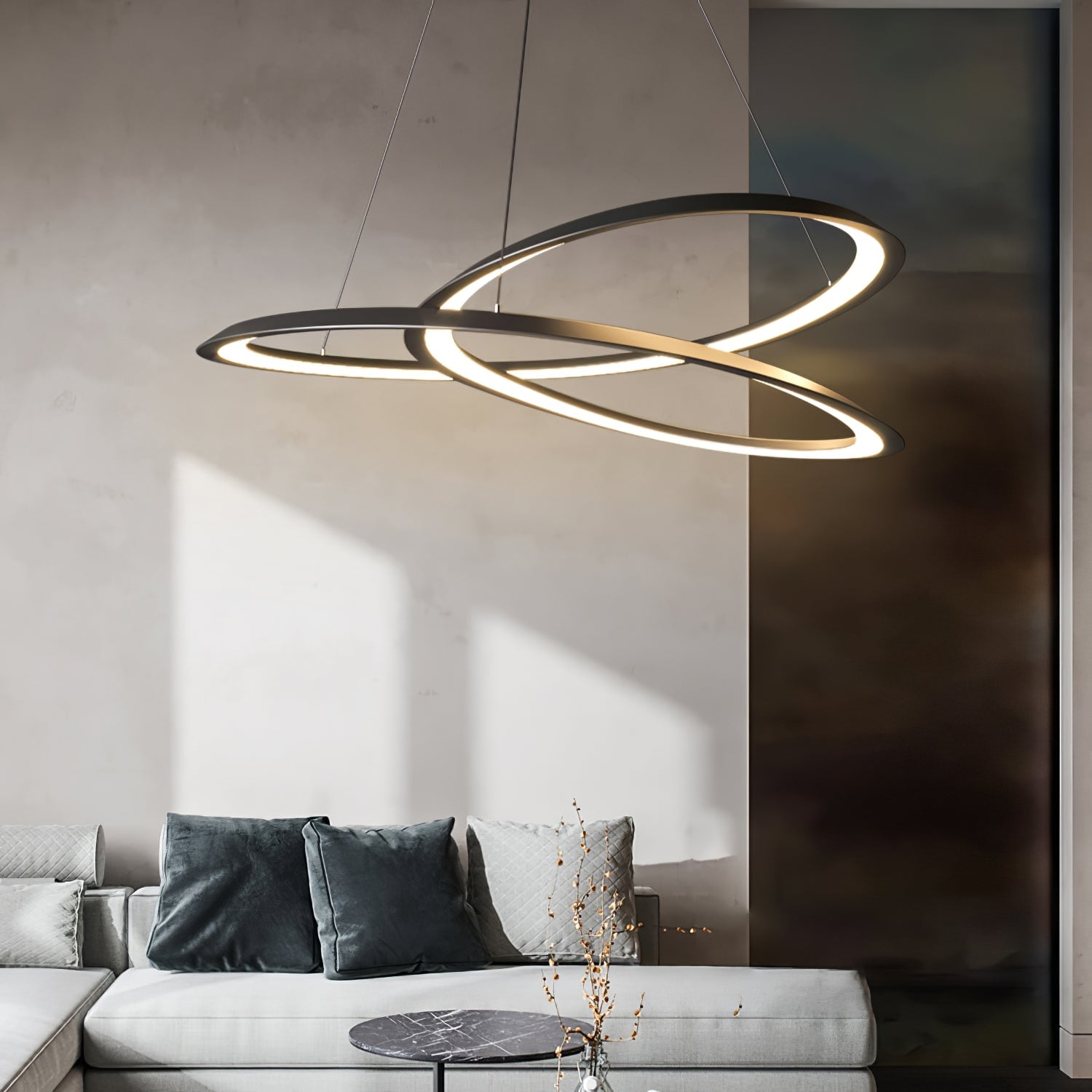 Curves LED Pendant Lamp - Lumpaz