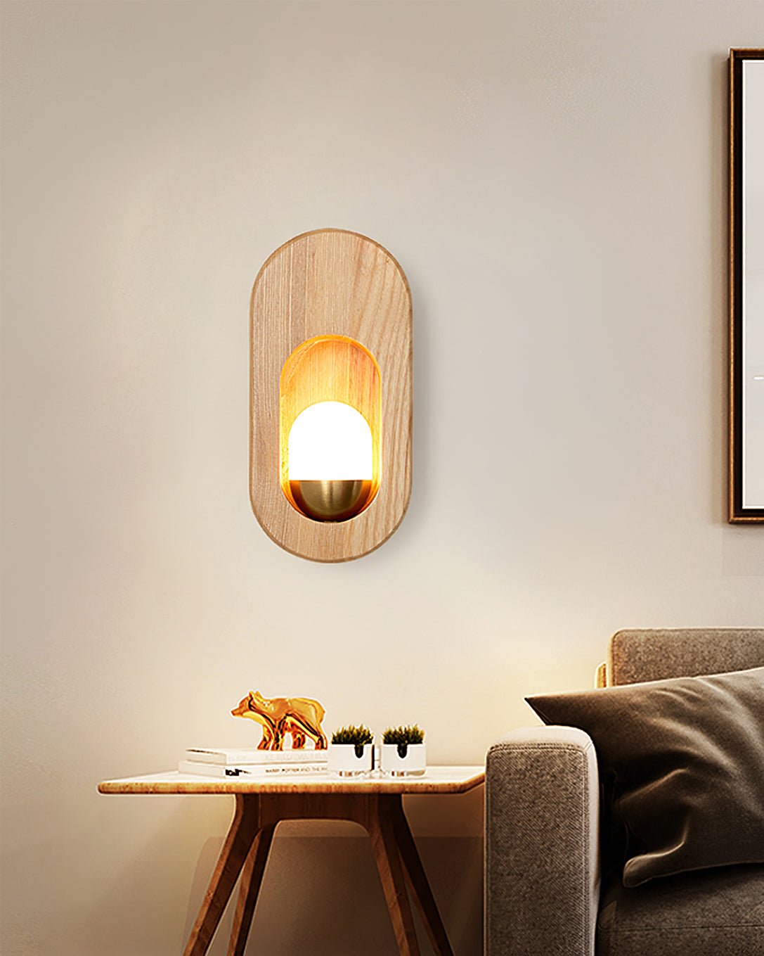 Egg Chaymae Wall Lamp - Lumpaz