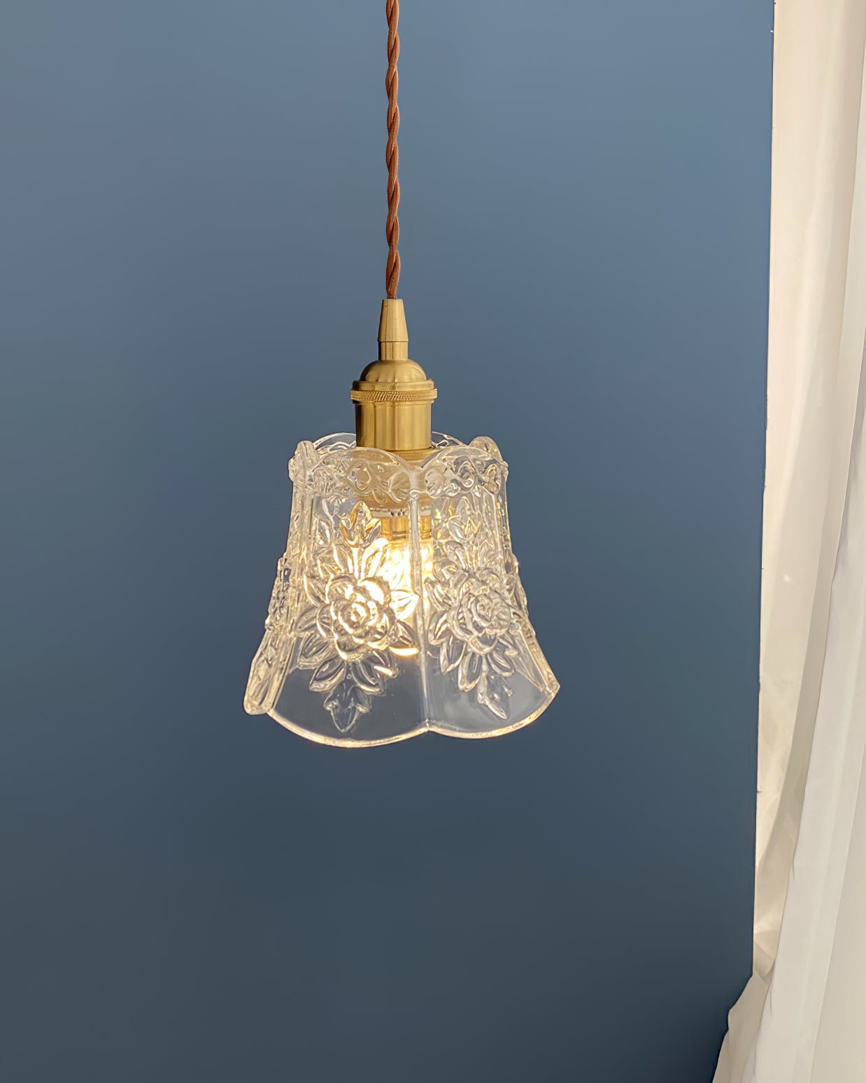 Flower Glass Pendant Lamp - Lumpaz