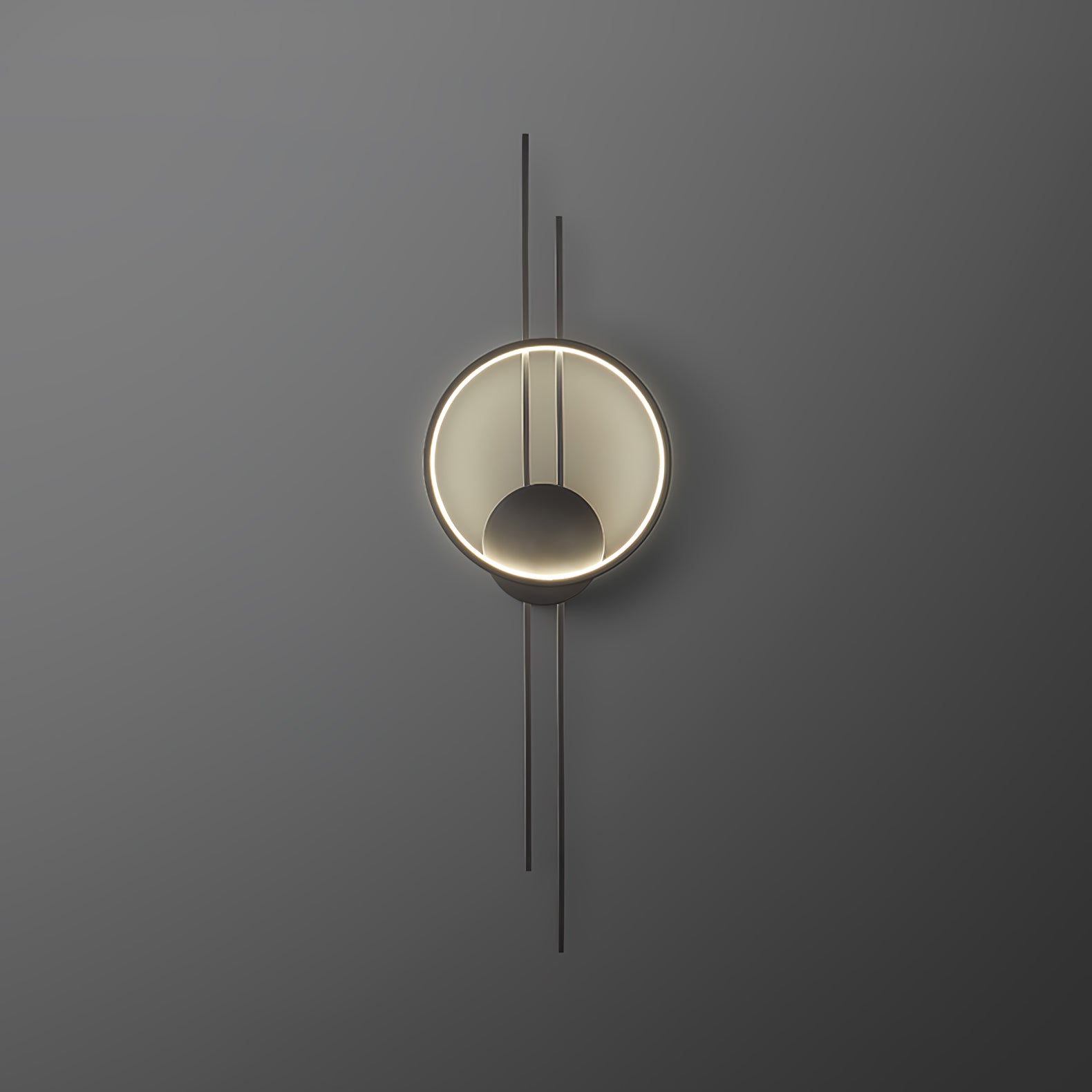 Circle And Line Wall Lamp - Lumpaz