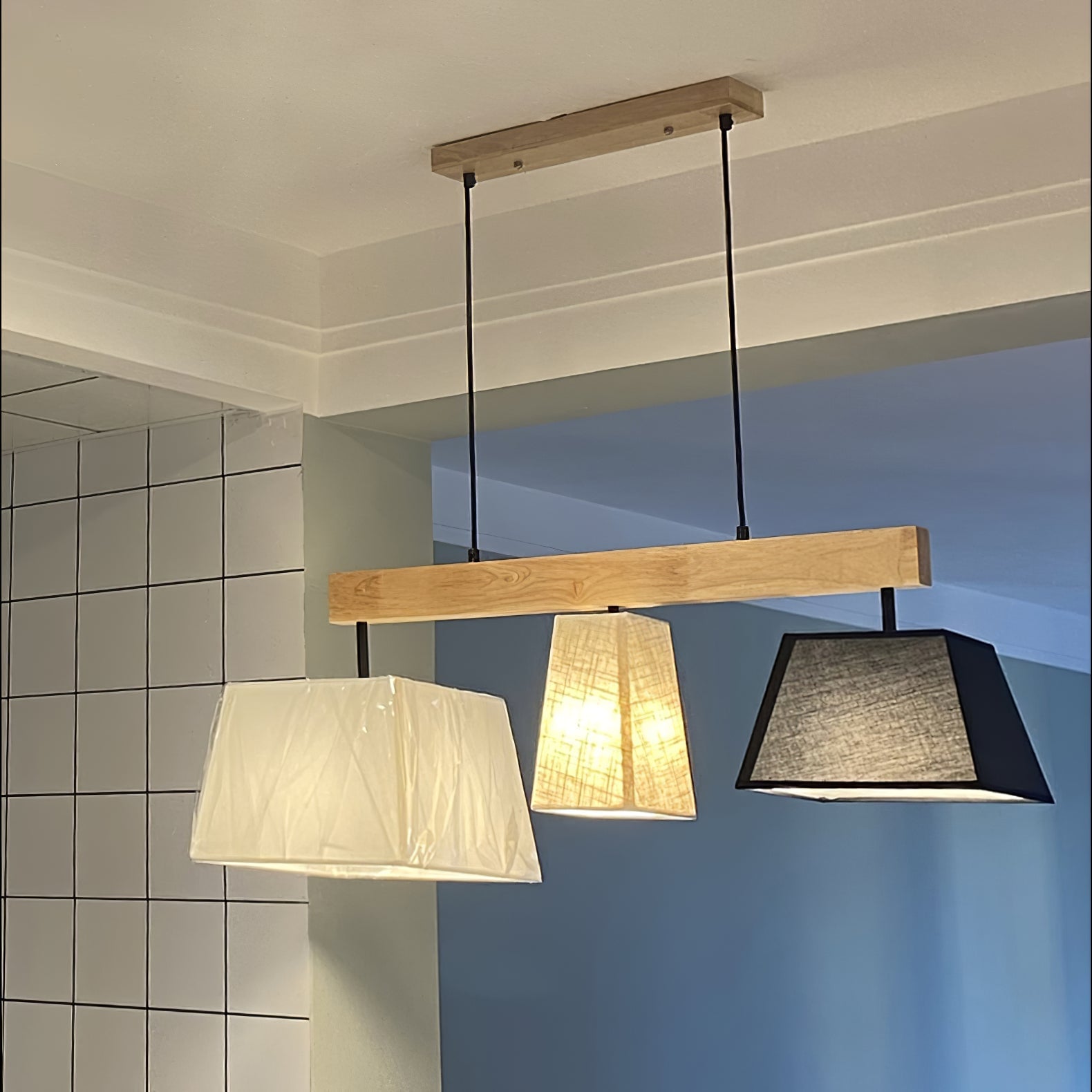 Lindby Wooden Chandelier - Lumpaz