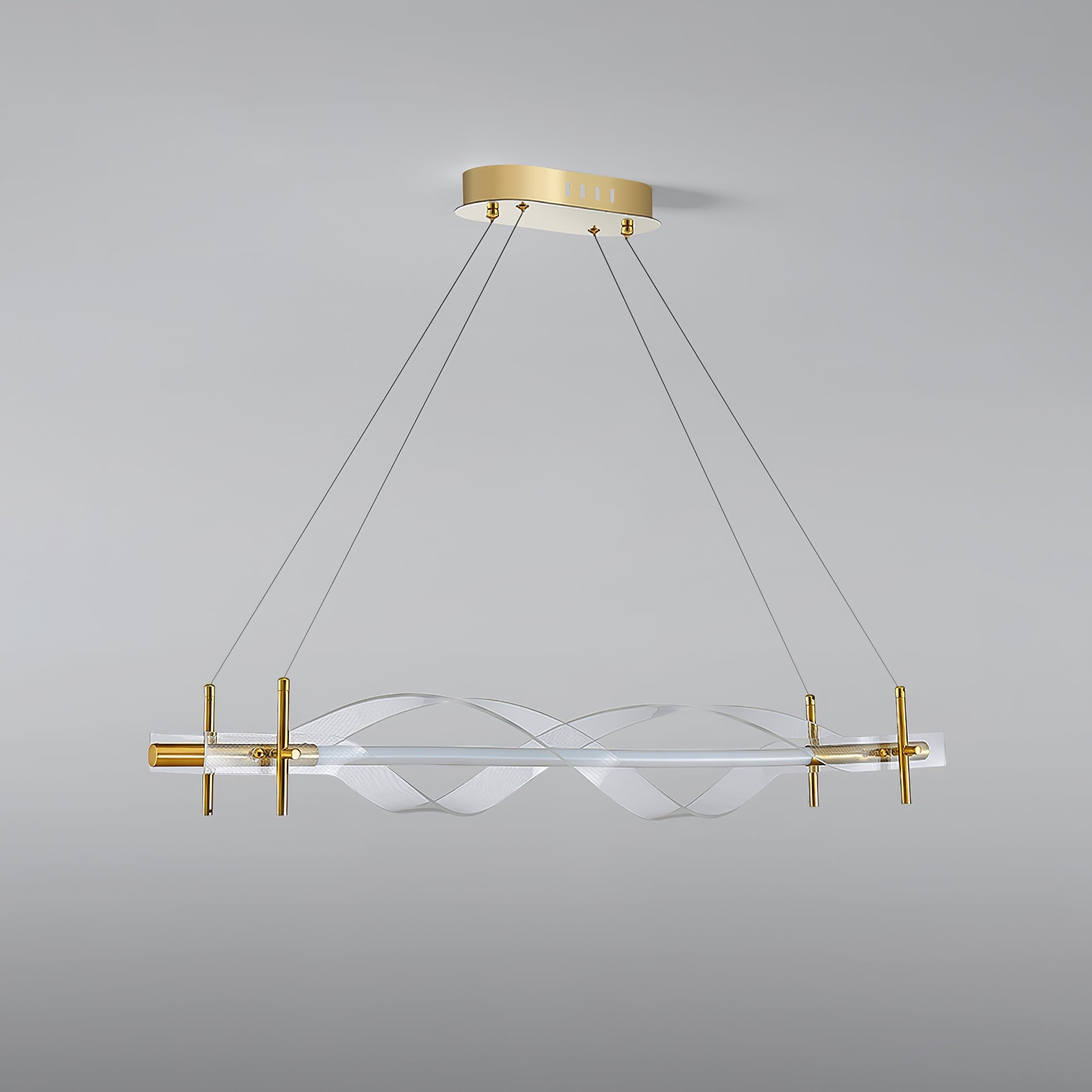 Morae Acrylic Chandelier - Lumpaz