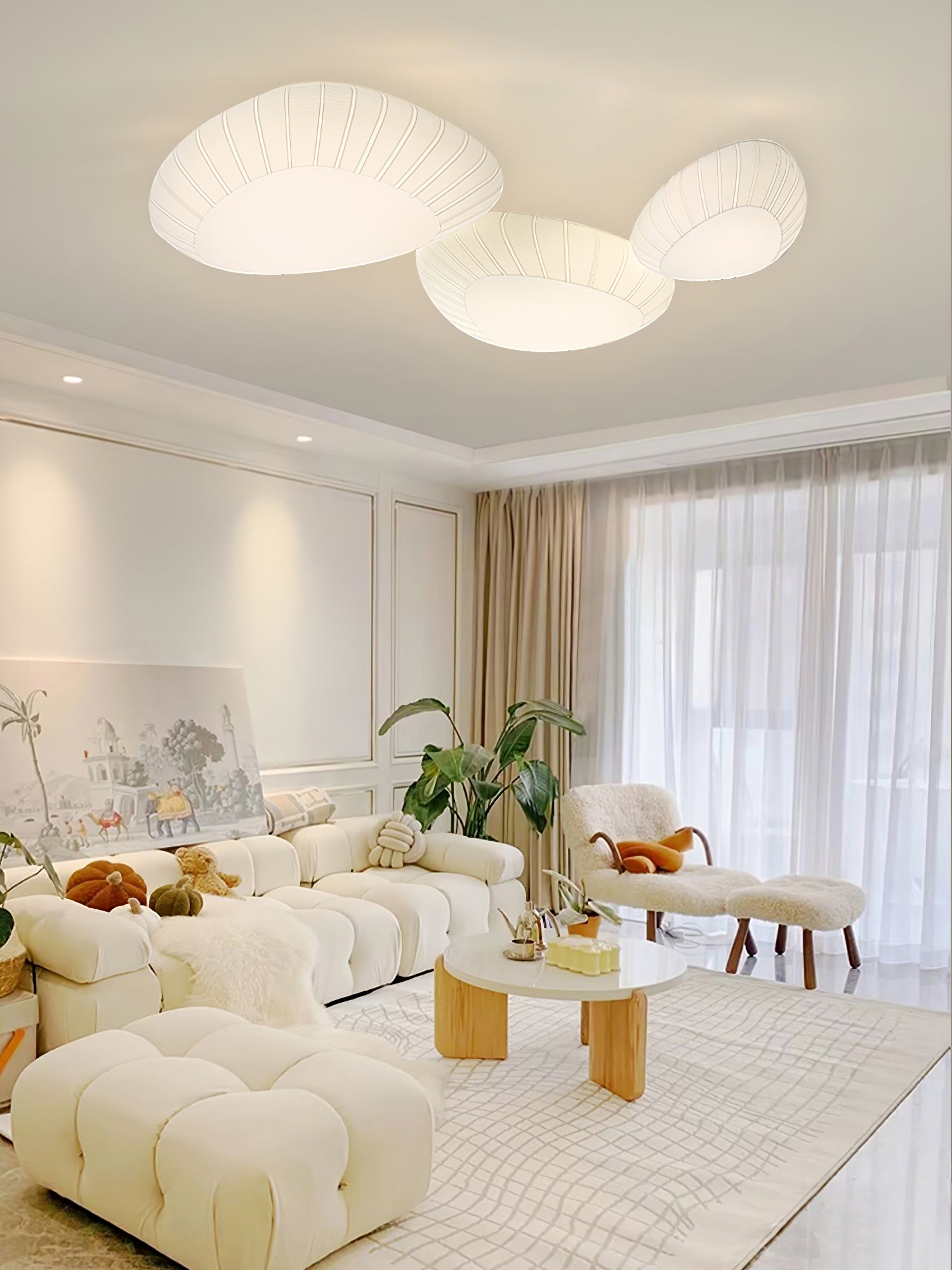 Cobblestone Ceiling Lamp - Lumpaz