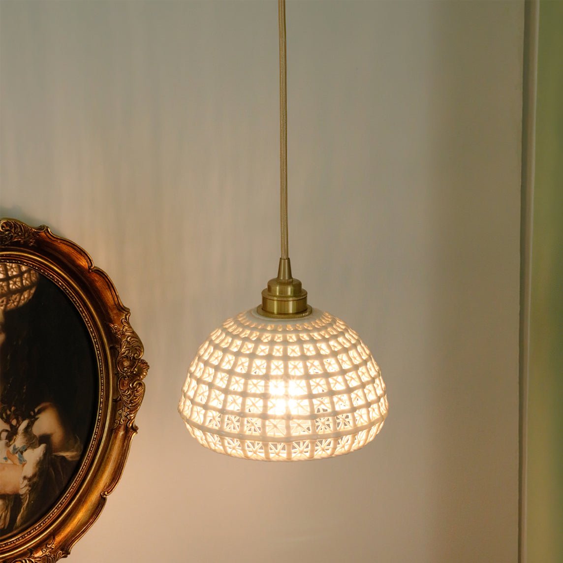 Modern Ceramic Pendant Light - Lumpaz