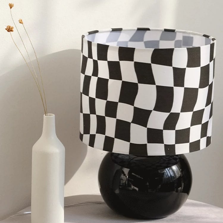 Checkerboard Table Lamp - Lumpaz
