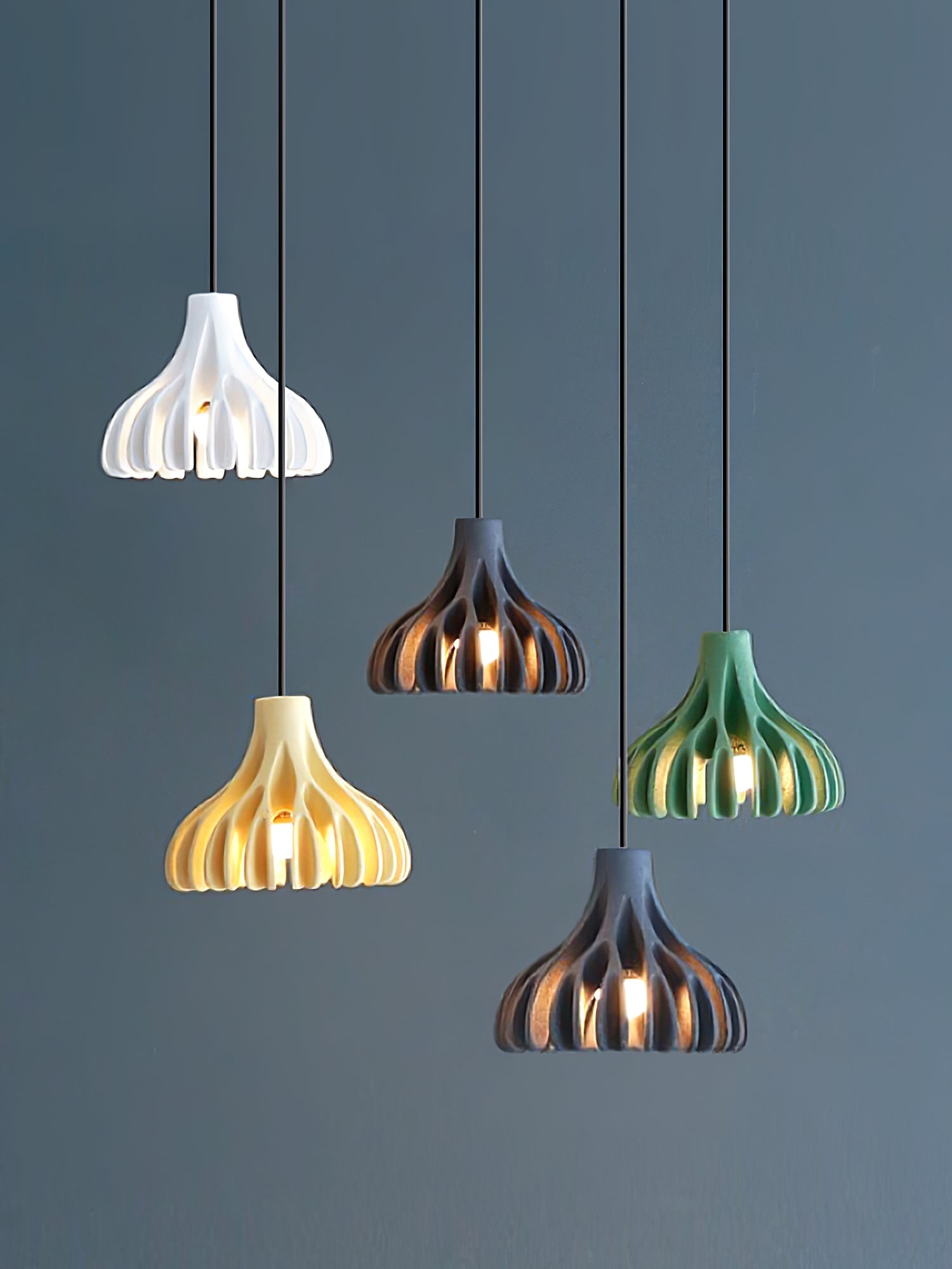 Coral Resin Pendant Lamp - Lumpaz