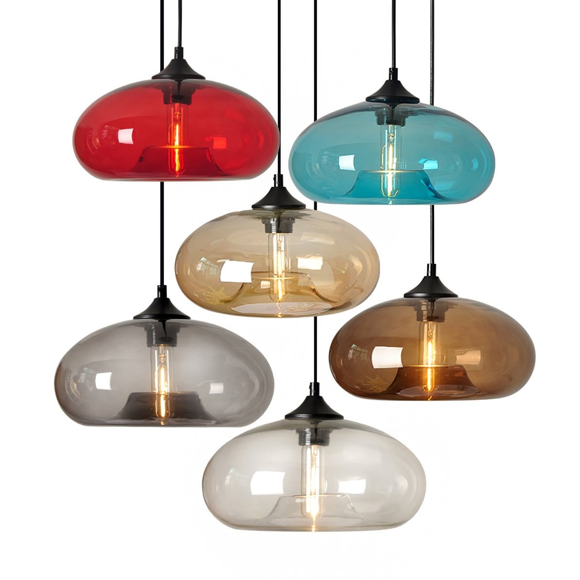 Bella Glass Pendant Lamp - Lumpaz