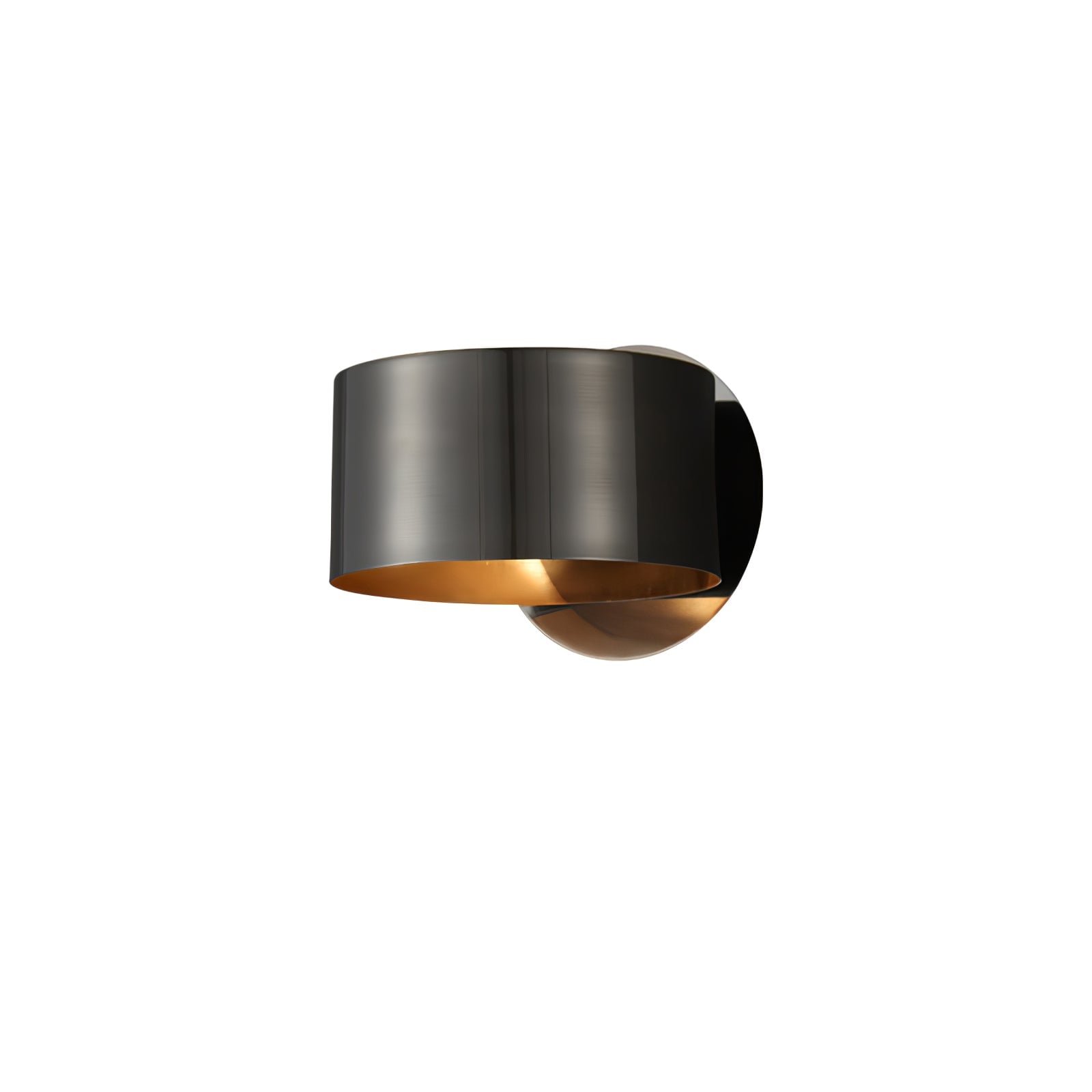 Brass Drum Wall Lamp - Lumpaz